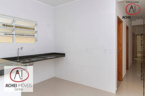 Imagem 20 de 26 de Casa Com 3 Dormitórios À Venda, 100 M² Por R$ 690.000,00 - Marapé - Santos/sp - Ca2115