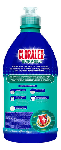 Blanqueador Cloralex Ultra Gel Max 600 Ml