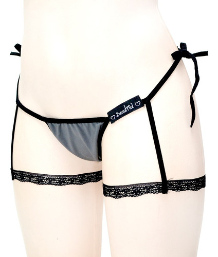 Paq De 5 Tangas Hilo Amarre Lateral Arnés Pierna Tan009 Surt Varios Amarre Lateral Xch-3xg