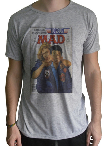 Remera Revista Mad - Top Gun - Mundo Absurdo - [cod05]