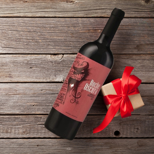 Vino Tinto Uva Lambrusco Grasparosa Noche Oscura Cosecha 22
