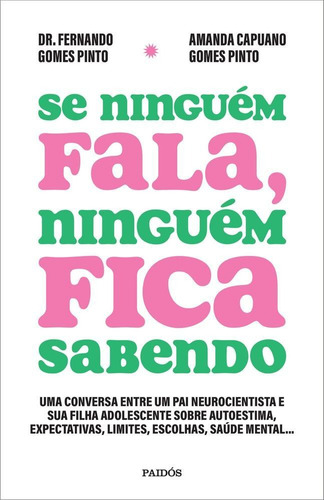 Se Ninguém Fala, Ninguém Fica Sabendo - Autografado, De Amanda Capuano Gomes Pinto.