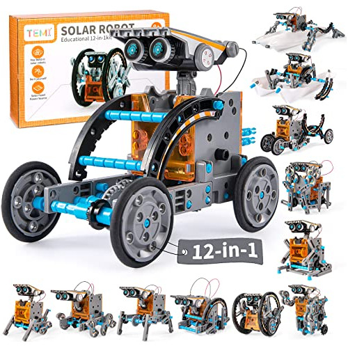 Temi Stem Kit De Robot Solar Para Niños, Juguetes K66gp