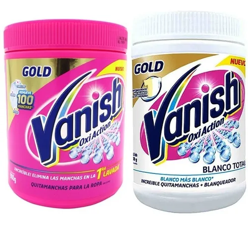 Vanish Ropa Gold Oxy Action X 2 - g a $74