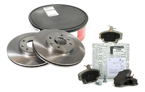 Kit Discos Y Pastillas Renault Clio 2 1.6 16v K4m Original