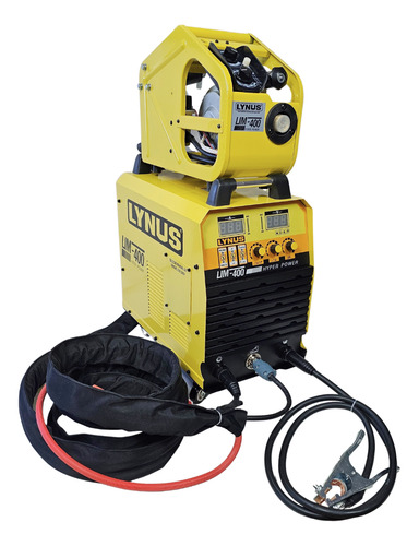 Inversora De Solda Com Cabeçote Externo Lim-400hp Lynus
