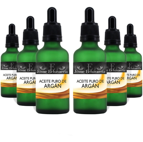 6 Frascos Aceite Organico Argán  Marruecos Josue Echavarria 