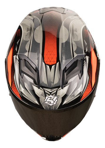 Hax. Casco Para Motociclista Dot + Ece 06. Force Darkness