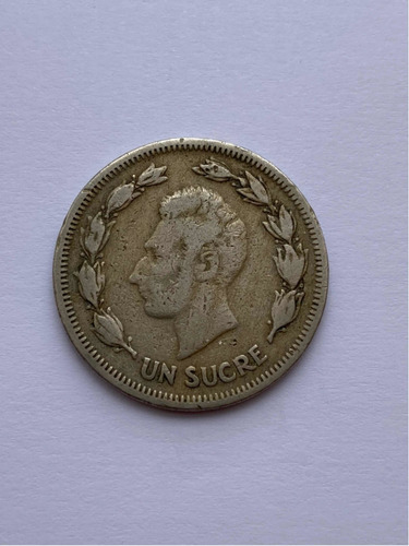 Moneda De 1 Sucre De Ecuador Del Año 1959