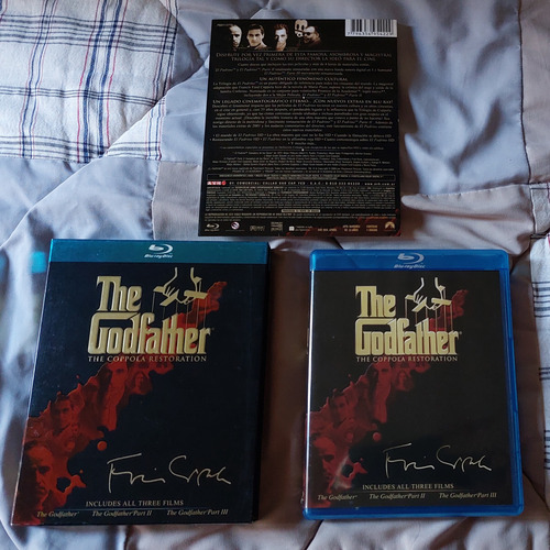 The Godfather Trilogía ( Boxset 4 Discos Blu-ray Original) (Usado)