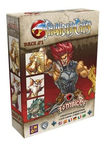 Cmon Zombicide Thundercats - Paquete De Personajes #1 | Jueg