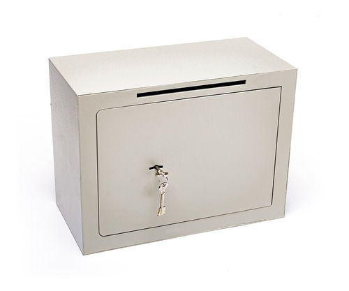 Caja Fuerte 30x40x20 Cm Buzon Abulonar Pared A3 C/b