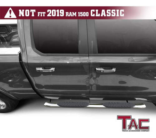 Tac Estribo Lateral Para Dodge Ram 1500 Quad Cab Sin 5 2