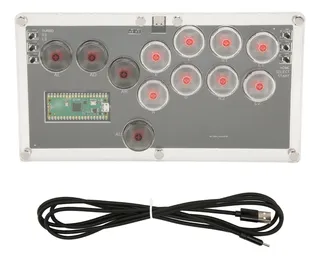 Joystick Fighting Stick Controller Para Flatbox Hot Swap