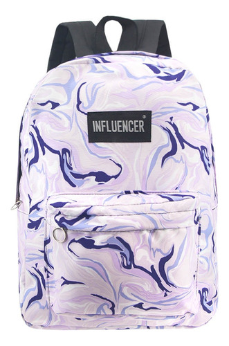 Mochila Escolar Influencer Estampada 16 Pulgadas Nena Nene