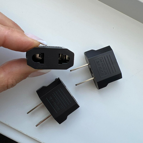 Adaptador Resistente De Eu A Usa, Mxpup-002, 2 Pzas, Europeo