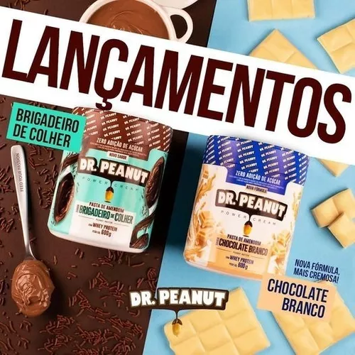 Pasta de Amendoim Dr Peanut Brigadeiro de Colher 600g Único