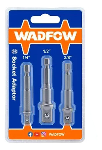 Set X 3 Adaptadores De Dado Wadfow