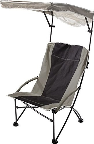 Quik Shade Pro Comfort - Silla Plegable Con Respaldo Alto