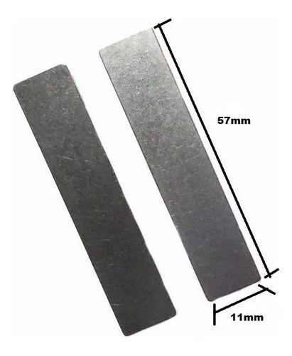 Placa Palheta Compressor 57x11x0,3mm 2 Uni