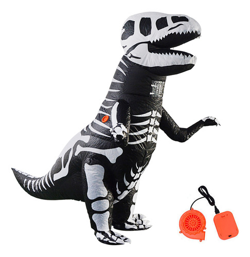 Disfraz Inflable De Dinosaurio T-rex De Fiesta Para Adultos