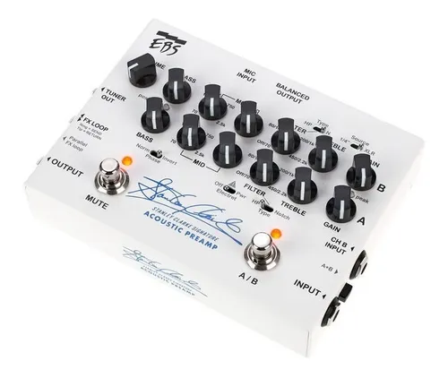 【保障できる】 Pedal Ebs Stanley Clarke Preamp Baixo Acoustic Direct Scsp ベース