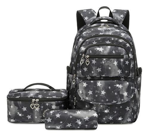 Juegos De Mochila Con Estampado De Estrellas De Trigo Dorado