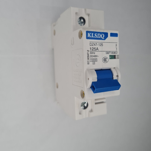Pastilla Interruptor Termomagnético 125 Amper 1p Vca Riel Di