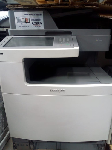 Impressora Lexmark Color X792 De, Com Toner No Estado