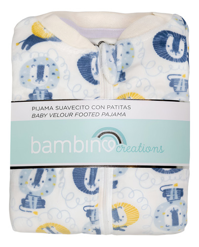 Pijama Enterito De Micropolar Para Bebé Bambino/bebepelucl