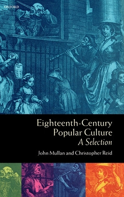Libro Eighteenth-century Popular Culture: A Selection - M...