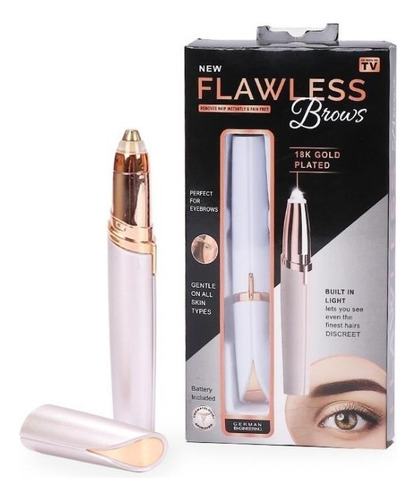 Depilador De Cejas Portatil Flawless al Instante Y Sin Dolor