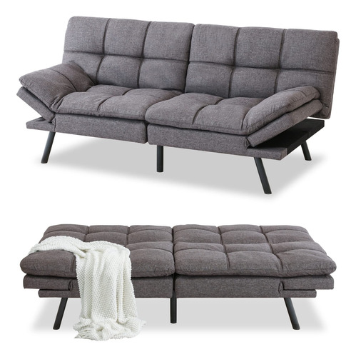 Muuegm Sofa Cama Futon, Futon De Espuma Viscoelastica, Moder