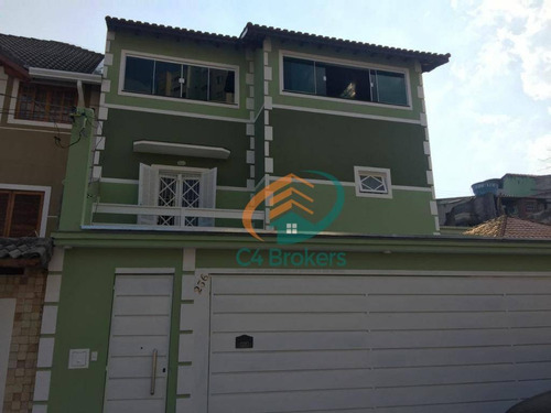 Sobrado Com 3 Dormitórios À Venda, 280 M² Por R$ 865.000,00 - Vila Sirena - Guarulhos/sp - So0677