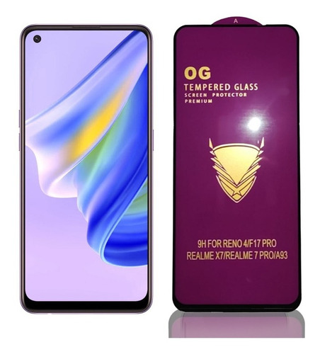 Mica De Cristal Templado Premium Para Oppo Reno 6 Lite