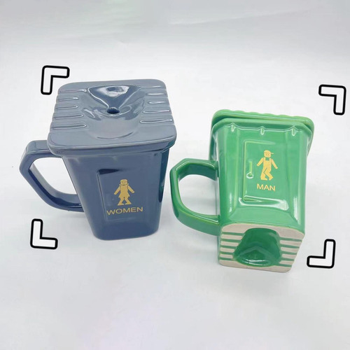Taza De Café Novedosa Con Tapa, Botella De Agua Con