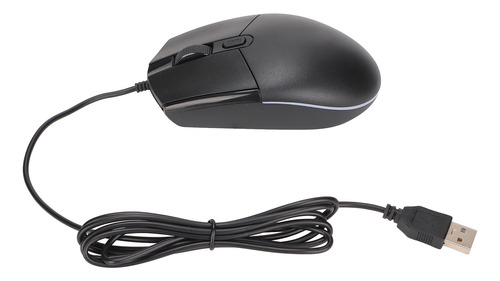 Mouse De Oficina Rgb Gaming 1600 Dpi Con Retroiluminación Rg