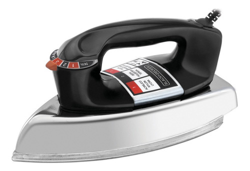 Ferro De Passar À Seco Metal Vfa1110tm2 Black Decker 110v