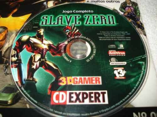 Revista Cd Expert Game Slave Zero Completo