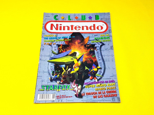 Revista Club Nintendo Star Fox 64  Año 6 #6