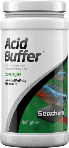 Seachem Acid Buffer 300g Baixa E Tampona O Ph Do Aquário