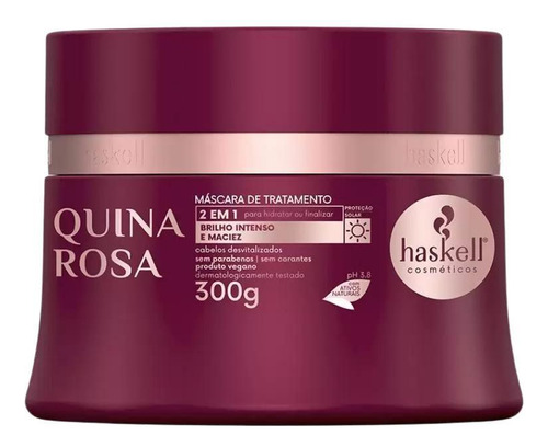 Máscara Quina Rosa Haskell - 300g