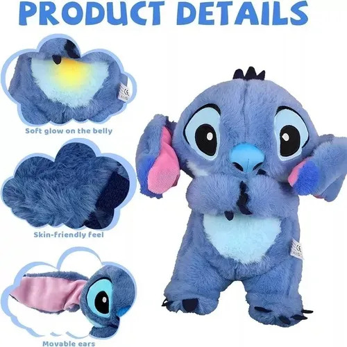 Juguete De Stitch Que Respira Y Alivia La Ansiedad Con