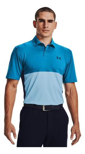 Polo De Golf Bloqueado De Rendimiento Estándar Under Armour 