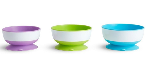 Imagem 4 de 5 de Kit Tigela Munchkin Bowl Com Ventosa Introdução Alimentar
