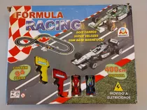 Comprar Autorama Fórmula Racing 4 Mts Pista Magnética Braskit 570e