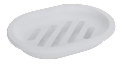 Jabonera Turin Plástico Blanco