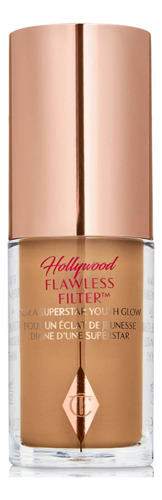 Base de maquillaje líquida Charlotte Tilbury Mini Hollywood Flawless Filter Hollywood Filtro Flawless tono 6.5 deep - 5.5mL 5.5g