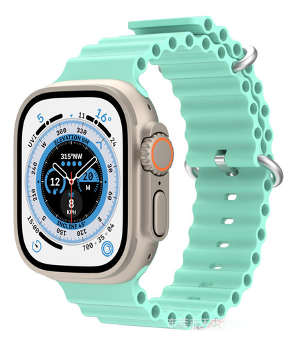 Yellow - Women's 38/40/41mm - 2022 New Ocean Silicone Strap