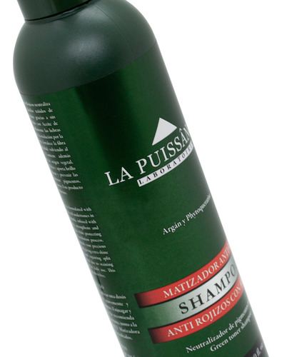La Puissance Anti Red Shampoo Matizador Castaño 300ml 3c